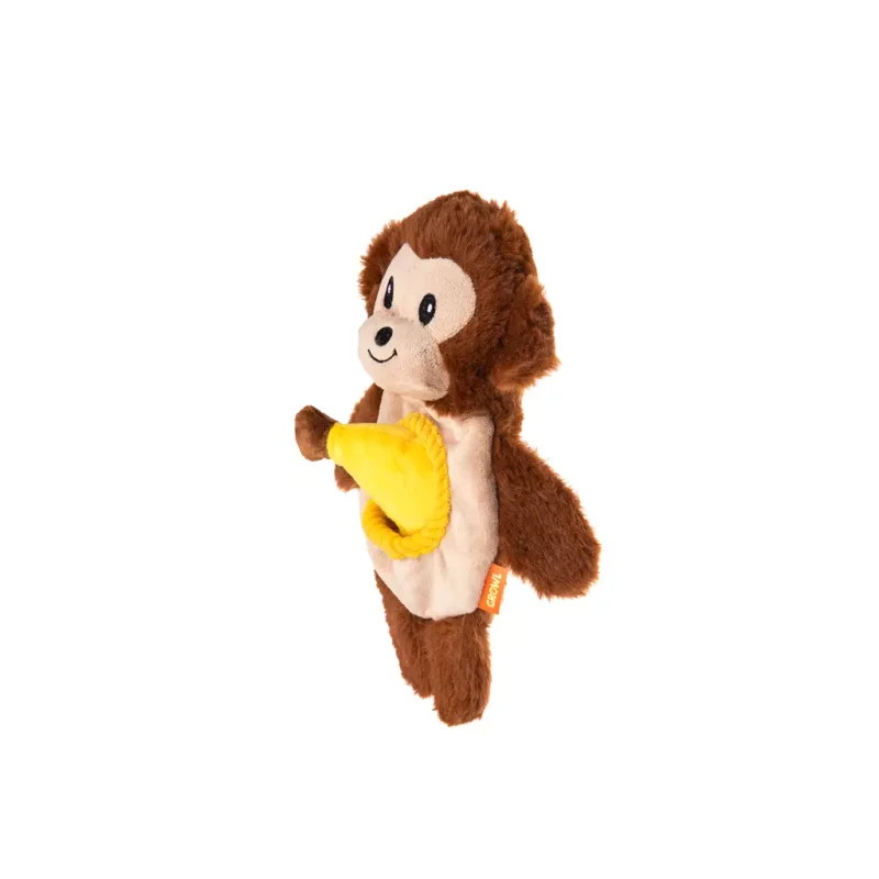 Growl Snackerz Affe Plüschspielzeug mit verstecktem Snack - Produktbild 3