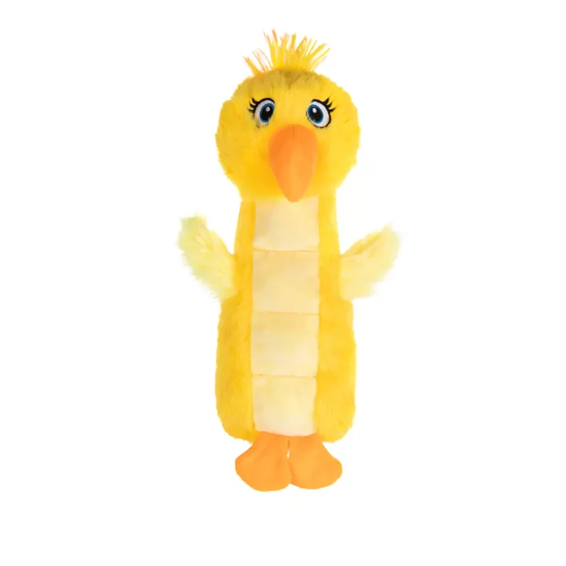 Growl Belly Burdz Kanarienvogel Plüschspielzeug mit Quietschmatte - Produktbild 2