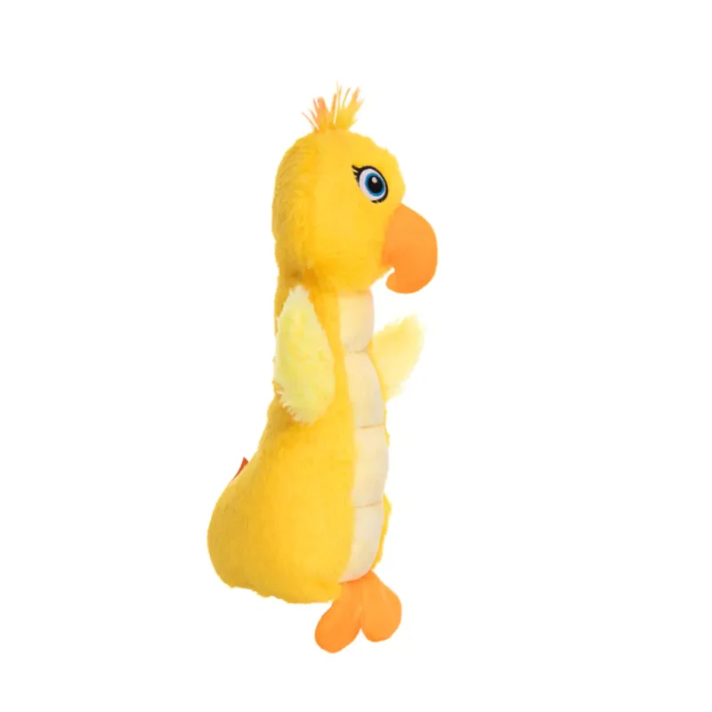 Growl Belly Burdz Kanarienvogel Plüschspielzeug mit Quietschmatte - Produktbild 3