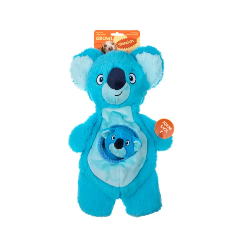 Growl Sidekicks Koala Plüschspielzeug mit versteckten Mini-Spielzeugen - Produktbild 1