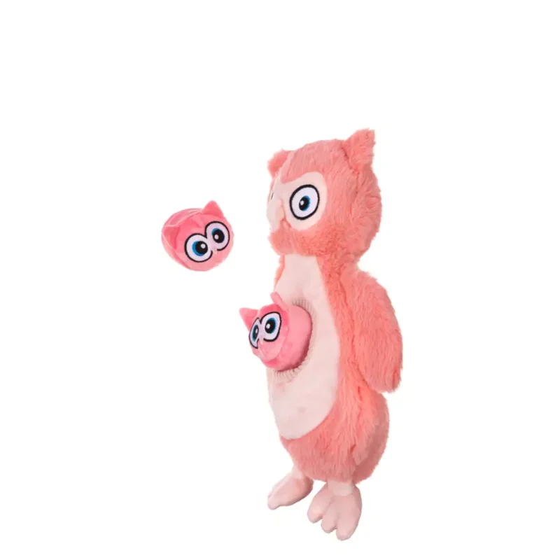 Growl Sidekicks Eule Plüschspielzeug mit versteckten Mini-Spielzeugen - Produktbild 3