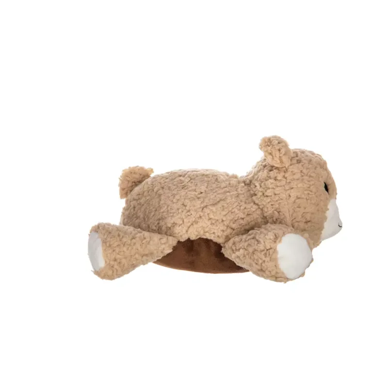 Growl Fuzzaroos Bär Sherpa-Plüschspielzeug mit großem Quietscher - Produktbild 2