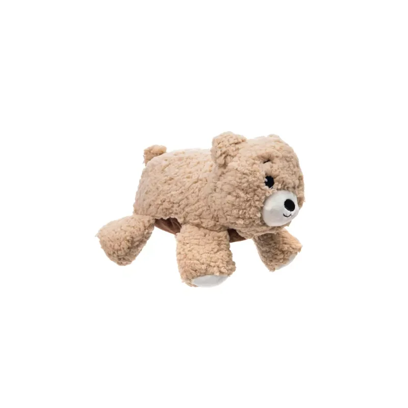 Growl Fuzzaroos Bär Sherpa-Plüschspielzeug mit großem Quietscher - Produktbild 3