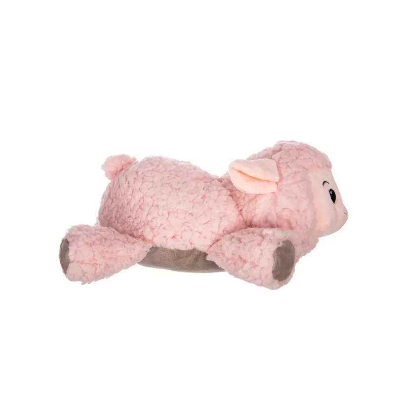Growl Fuzzaroos Lamm Sherpa-Plüschspielzeug mit großem Quietscher - Produktbild 2