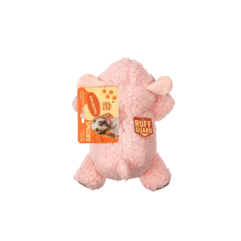 Growl Fuzzaroos Lamm Sherpa-Plüschspielzeug mit großem Quietscher - Produktbild 4