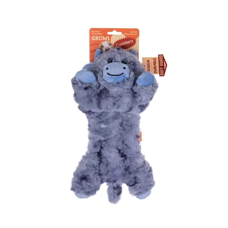 Growl Cuddlerz Kuh Plüschspielzeug ohne Füllung - Produktbild 1