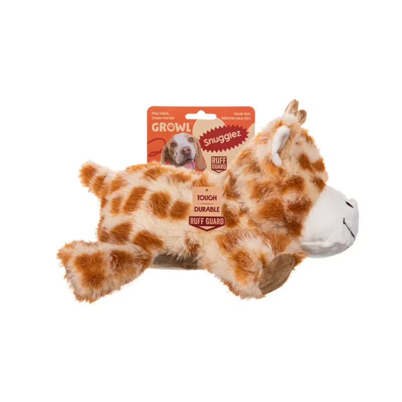 Growl Snugglez Giraffe Plüschspielzeug zum Kuscheln - Produktbild 1